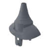 PVC-Antennendurchgang DN 100 grau #KE8033-0400