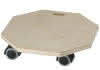 Transportroller Octo-Soft 280x280x18 mm Multiplex, TK max. 80 kg