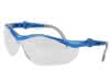 Schutzbrille BLAU/GRAU kratzfest 