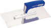 Glätte-Aufstreichkelle 28x13cm 4mm b/gr Edelstahl-Blatt