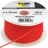 Maurer-Lotschnur Polyäthylen rot 1,7 mm/50 m