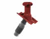 Braas Duro-Vent Bausatz DN 125 u. DN 100 Harzer Pfanne tiefrot