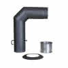 Winkelrohr-Set Senotherm 150 mm gussgrau 