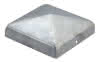Pfostenkappe flach feuervz. 100x100 mm 