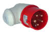CEE Winkelstecker 5-polig 16A IP44 400V 