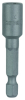 1 Steckschl. für 6-kant Schr./Magnet 7x50 mm 1/4""""""""