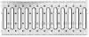 ACO Self Selflock Stegrost 100 cm Edelstahl, PKW befahrbar  #06318
