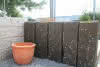 Basalt Palisaden Palau 12x12x25 cm, allseits gespalten