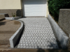 Granit - Pflaster Ligero 10x10x8 cm, gestockt