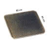 Bodenblech altmessing 60 x 80 cm 