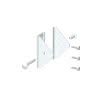 Elementhalter LONGLIFE CLEO Komplett-Set 4er-Set