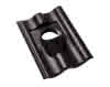 Braas Duro-Vent Dachdurchgangspfanne DN 125 Harzer Pf. BIG granit