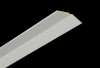 FWL Metallic alusilber gebürs 2600x32x32 CC120