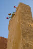 Sandstein XXL-Palisade Summer 10x50x300 cm, bruchrauh nachgerichtet