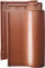 E58Plus Flachdachpf.1.Sorte kupferbraun 