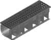 RECYFIX STANDARD 100 Rinne Kl.C Typ 0105 500x150x134mm, m.GUGI-Guss-Gitterrost,