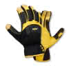 Hirschlederhandschuhe Ocala gelb/sw 8 teXXor®