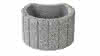 Hangflor 50/40x30cm  grau 