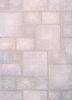 Betonpflaster Antico-Öko Rustic Systempflaster, gekollert, braun-weiss