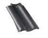 Braas Rubin 11 V Ortgang links (H) tiefschwarz
