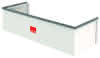 ACO Aufstockelement fixe Bauhöhe 100 cm 100x27,5x40 cm begehb. Komplettset