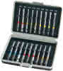 Bit Box 18-tlg. farbige Bits sortiert 