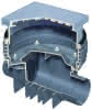 ACO TRIPLEX K 0 Einfachrückstau DN100 Typ 0 als Schachtsystem  #620358