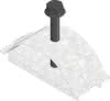 FASERFIX STANDARD E 100 Klemmr.-Verschr. für Gussroste