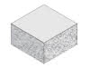 Sinto-Mauer 18 Elegant, terracotta nuanc. Pfeilerelement, 25x25x14 cm