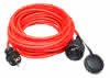 Verlängerung Gummi H05RR-F 3G1,5² 10m rot