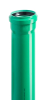 KGEM Rohr PP-MD grün SN 10 DN/OD160 5,0m DIN EN 14758