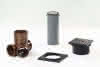 HS-S-Abwasserkontrollset Kl.D DN/OD160 Zulauf von links