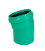 KGB Bogen PP-MD grün DN/OD250 15° DIN EN 14758