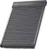 VELUX Solar-Rollladen SSL SK08 0000S Aluminium Dunkelgrau