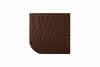 Dacora-Structur Dachpl. gerundet 30X30/4  dunkelbraun (universal)