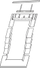 Roto EDL 054/118 Rx200 Designo Eindeckr. SchieferNocken, Biberschwanz