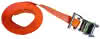 Zurrgurt 6 mx25 mm 1-tlg. 400/800 kg mit Ratsche PES orange