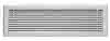 Linear-Lamellengitter Alu 220x80 mm eloxiert