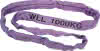 Rundschlinge 1 to. violett 1-2 m TÜV/GS EN 1492-2