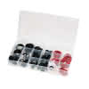 Dichtungsringe-Sortiment 160-tlg. Gummi Fiber Messing