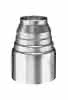 Zink Passkonus 100/60 passend für 100, 87, 80, 76 und 60 mm