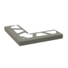 Schlüter-BARA-RW Aussenecke 90° Randprofil grau metallic H=95mm