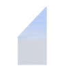 Glaselement Design BETA LI 90x180/90x0,8 