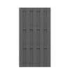 Sichtblende JUMBO WPC anth. 95x179 