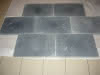 Kalkstein - Bodenplatten Black Ocean 60x40x3 cm, antike Bearbeitung