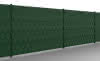 PVC-Sichtschutzstreifen für DSM grün 19x255cm, ähnlich RAL 6005