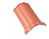 Braas Rubin 9 V Sattelfirst HO inkl. Firstklammern HO + N, tiefschwarz