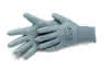 Handschuhe Paintstar grau L/9" Feinstrick, PU-beschichtet