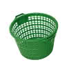 Gartenkorb Kunststoff rund grün 25kg Ø ca. 46cmx31cm