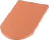 Erlus Firstplatten Spitzen naturrot